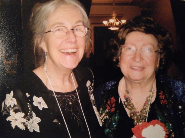 Joan Burckhart Gielow and June Stark Casey